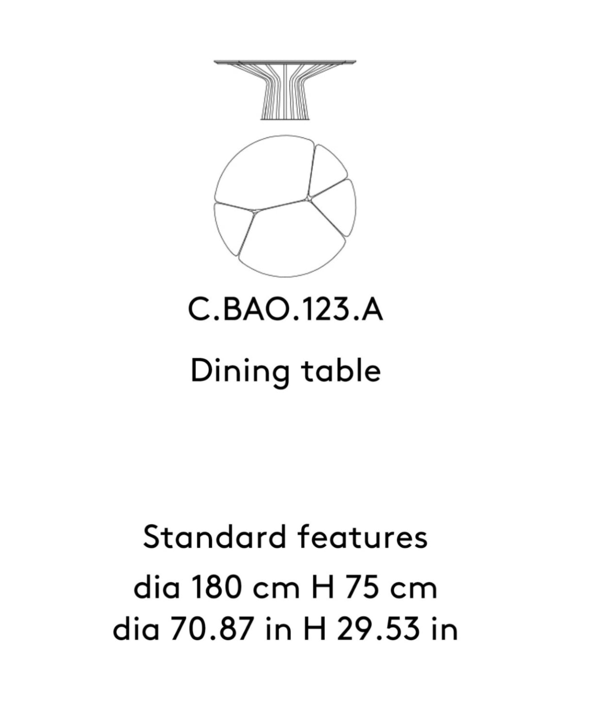 H.O.AK Baobab Dining Table