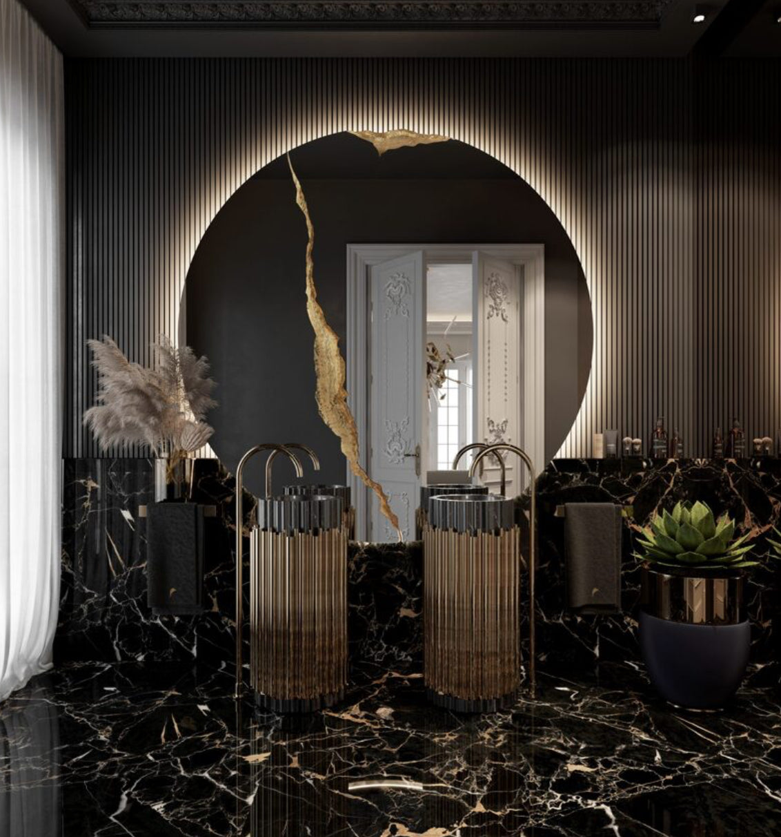H.O.AK standalone luxury sink
