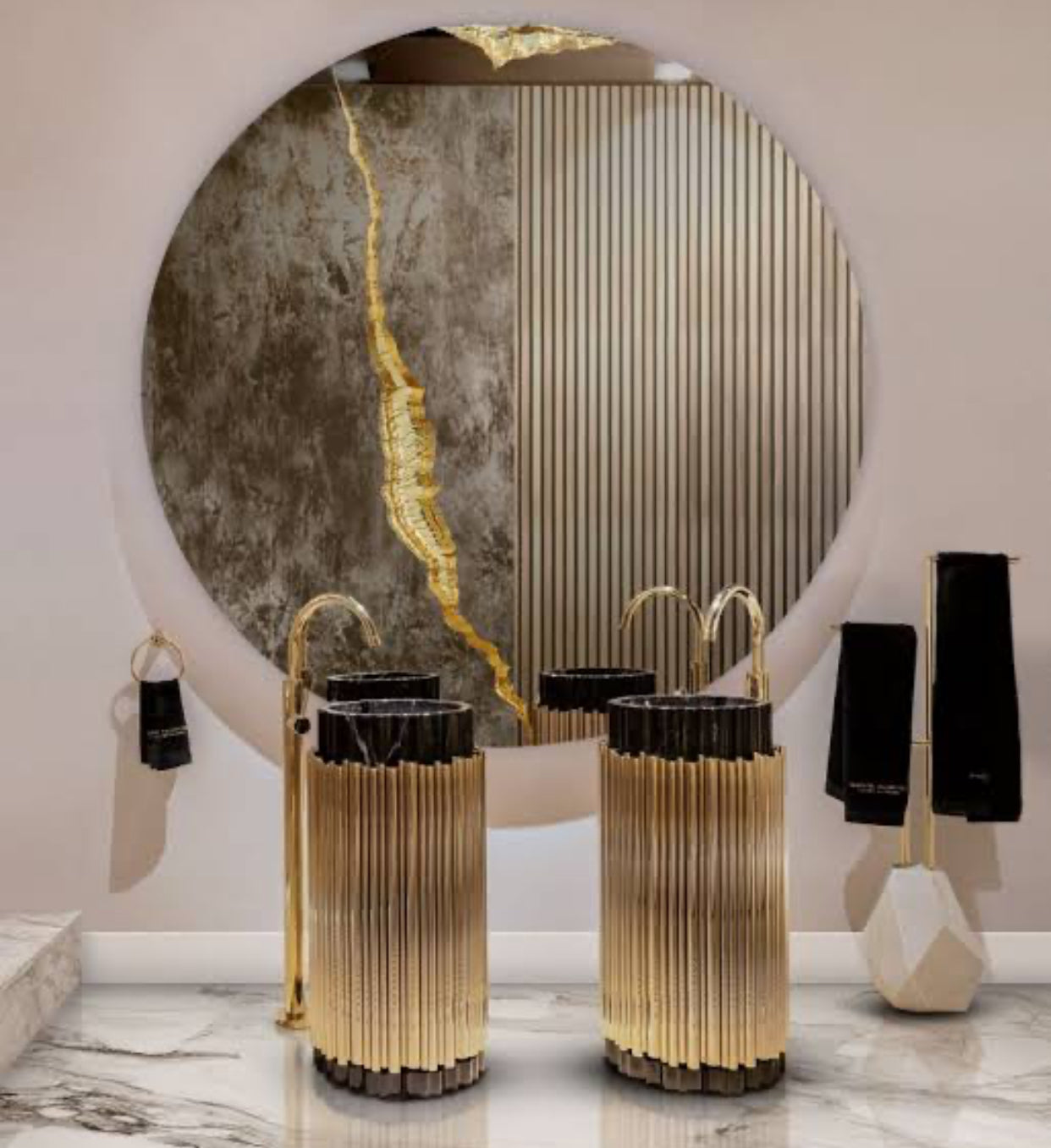 H.O.AK standalone luxury sink