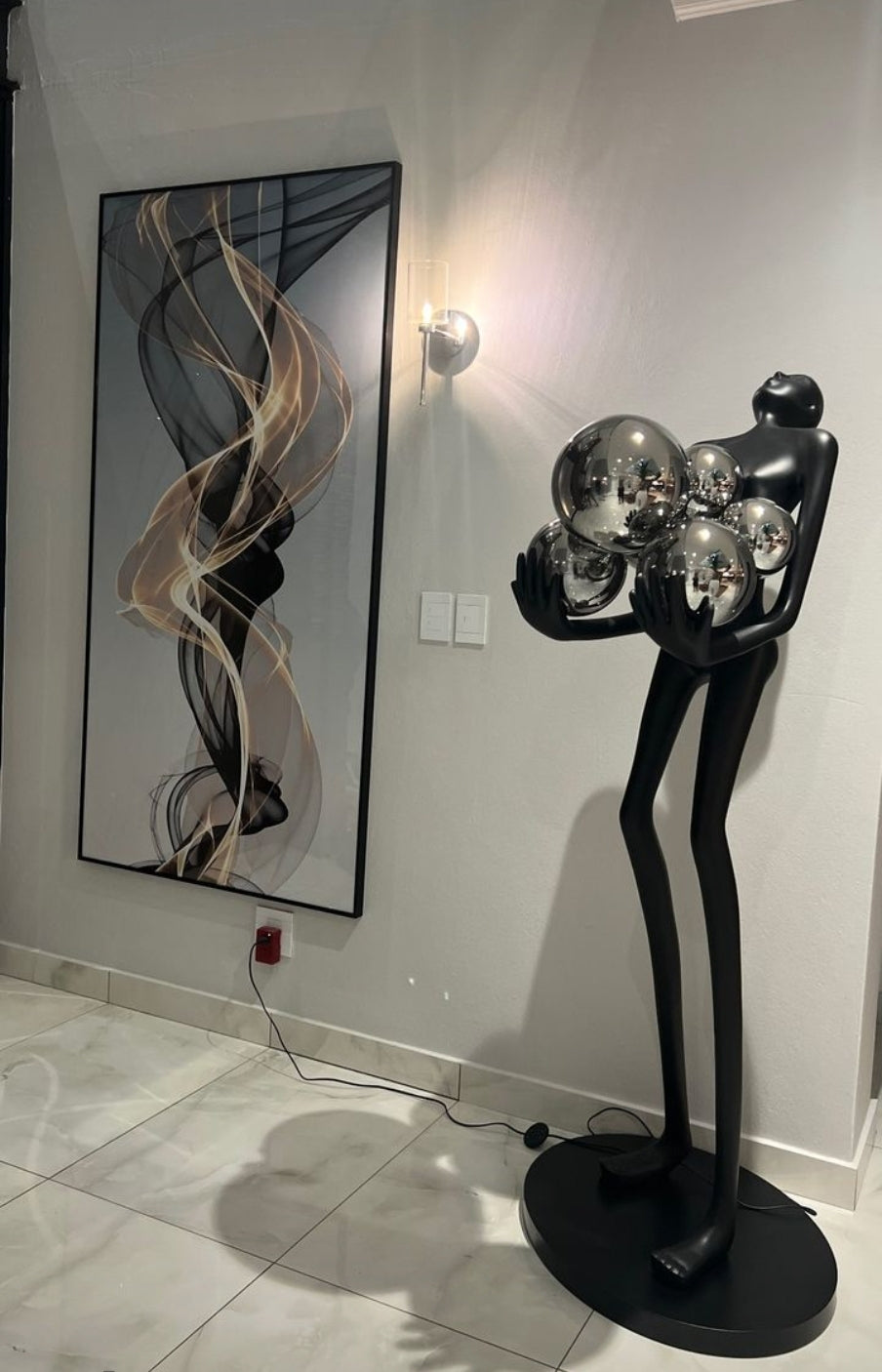 Metallic Balls Lady