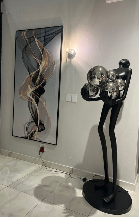 Metallic Balls Lady