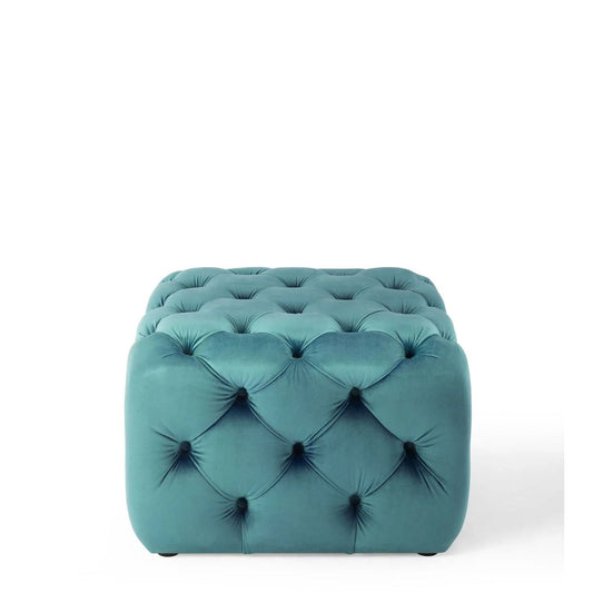 H.O.AK Tufted Button Square Ottoman Collection