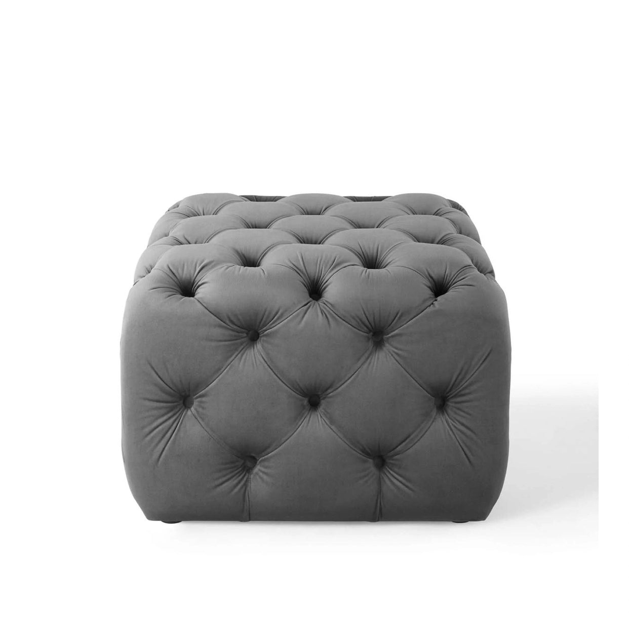 H.O.AK Tufted Button Square Ottoman Collection