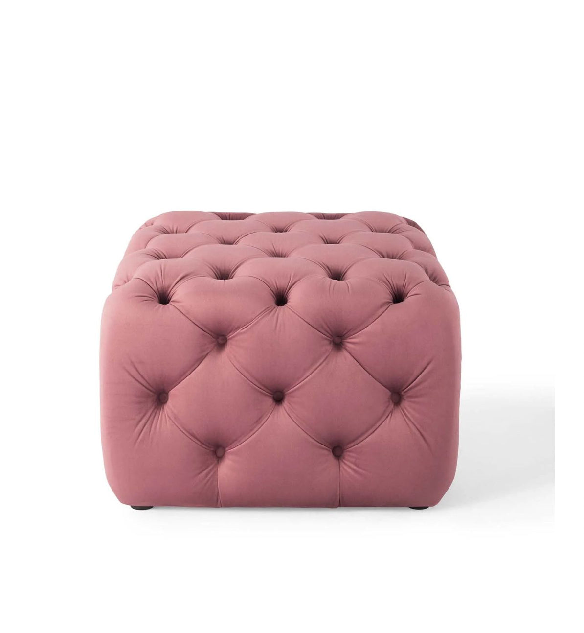 H.O.AK Tufted Button Square Ottoman Collection